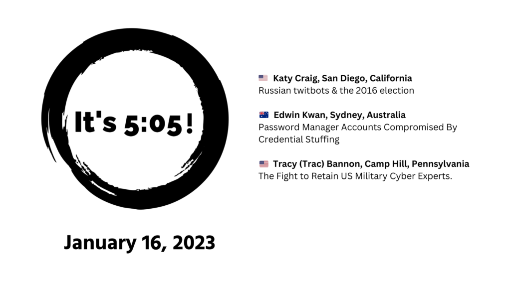 January 16, 2025 It's 505